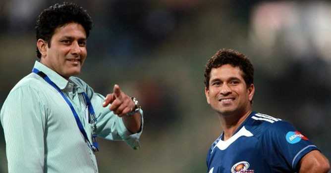 sachin kumble