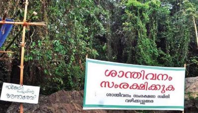 ശാന്തിവനം: കെ.എസ്.ഇ.ബിക്കെതിരായ സമരം ശക്തമാക്കാനൊരുങ്ങി ശാന്തിവനം സംരക്ഷണ സമിതി