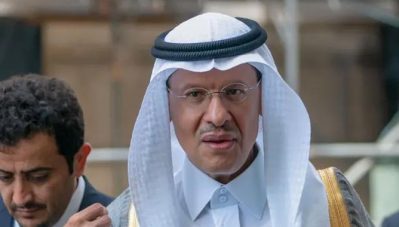 സല്‍മാന്‍ രാജാവിന്റെ മകന്‍ അബ്ദുല്‍ അസീസ് ബിന്‍ സല്‍മാനെ സൗദി ഊര്‍ജമന്ത്രിയാക്കി പ്രഖ്യാപിച്ചു