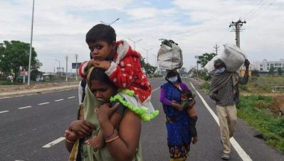 കുടിയേറ്റ തൊഴിലാളികള്‍ക്ക് ചില ഇളവുകള്‍ പ്രഖ്യാപിച്ച് കേന്ദ്രം; അന്തര്‍സംസ്ഥാന യാത്ര ഇപ്പോഴില്ല, രജിസ്റ്റര്‍ ചെയ്യണം