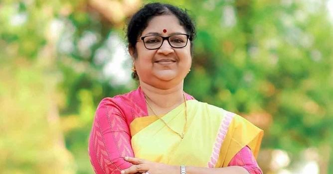 Higher Education Minister R. the Bindu