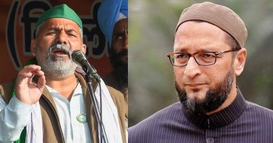 ഉവൈസിയും ബി.ജെ.പിയും ഒരു ടീമാണ്; കബളിപ്പിക്കാന്‍ നോക്കേണ്ടെന്ന് കര്‍ഷകര്‍