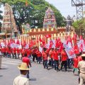 ബെംഗളൂരുവിനെ ചുവപ്പണിയിച്ച് ഐ.ടി ട്രേഡ് യൂണിയനുകളുടെ മെയ്ദിന റാലി