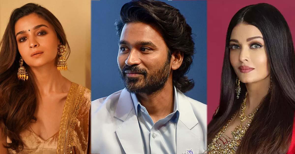 Dhanush overcomes India by capturing;  South Indian stars in top ten