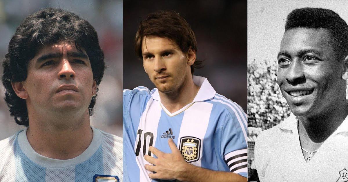 I won everything from football;  Messi on being placed alongside Maradona and Pele