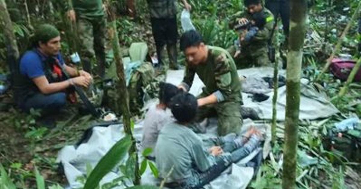 All Four Children Found Alive in the Amazon Forest Five Weeks After Colombia Plane Crash