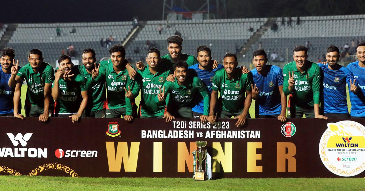 Bangladesh Tigers Win T20I Series Against Afghanistan