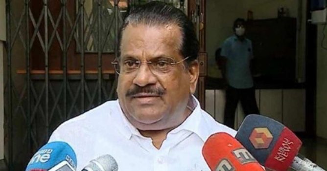 e.p. jayarajan resign 