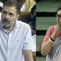 വനിതാ എം.പിമാര്‍ക്ക് രാഹുല്‍ 'ഫ്‌ളയിങ് കിസ്' നല്‍കിയെന്ന്; പരാതിയുമായി സ്മൃതി ഇറാനി
