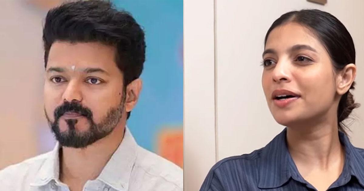 Actress Shanti Mayadevi Reveals the Story Behind Her Selfie with Vijay