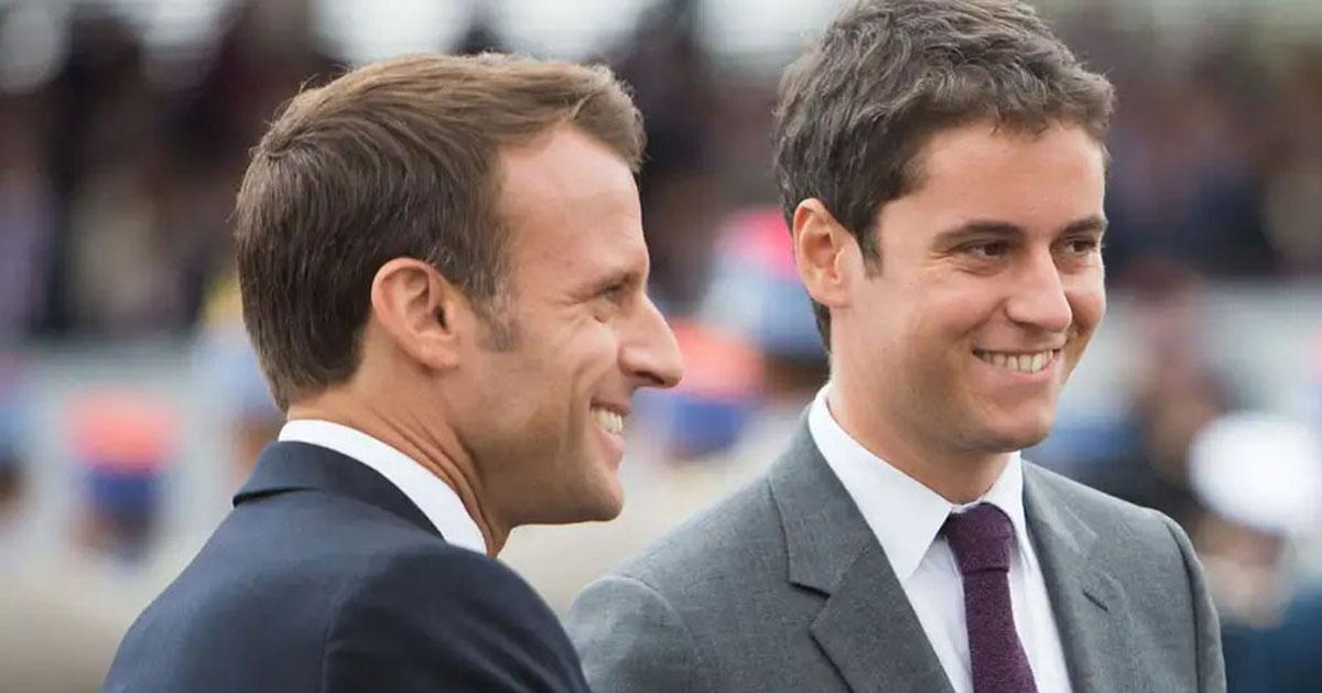 French President Macron Appoints Gabriel Atal as the Youngest and First Gay Prime Minister