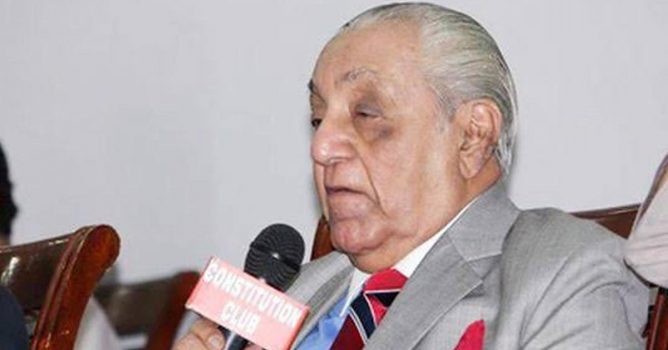 A.G. Noorani passed away