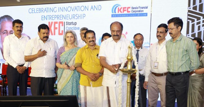  KFC Startup Conclave Minister K.N. Balagopal inaugurate