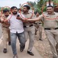 പോളിടെക്നിക്കിൽ തെരഞ്ഞെടുപ്പ് ആഹ്ലാദപ്രകടനം റിപ്പോർട്ട് ചെയ്യാനെത്തിയ ദേശാഭിമാനി റിപ്പോർട്ടർക്ക് നേരെ പൊലീസ് മർദനം