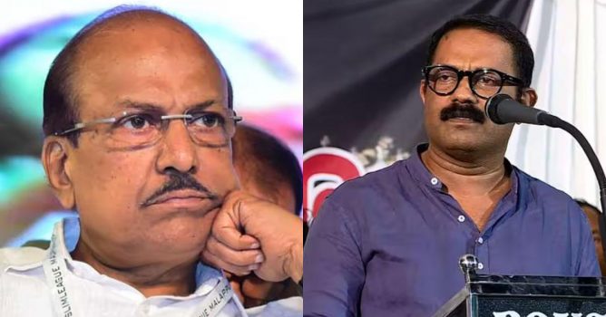 KM Shaji and PK Kunjalikutty