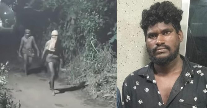 Santhosh Selvam, a member of the kuruva robbery gang, was arrested in Kundanur