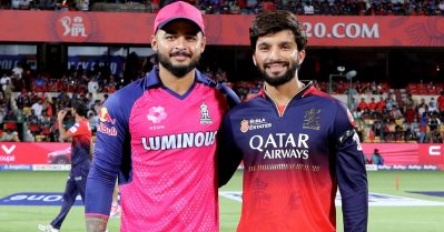 സഞ്ജുവില്ലാത്ത ബിലോ ആവറേജ് രാജസ്ഥാനെതിരെ 'ചിന്നസ്വാമി ശാപം' തീര്‍ക്കാന്‍ റോയല്‍ ചലഞ്ചേഴ്‌സ്