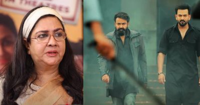 ' മഹാഭാരതമോ ഖുറാനോ ഗീതയോ ഒന്നും അല്ലല്ലോ ' എന്തിന് ഇങ്ങനെ എഴുതിയെന്ന് വിമര്‍ശിക്കാന്‍; എമ്പുരാന്‍ വിവാദത്തില്‍ ഉര്‍വശി