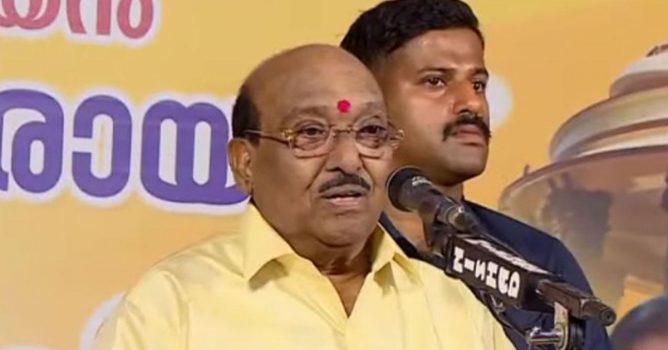 vellappally natesan said Malappuram the state and country of some particular people