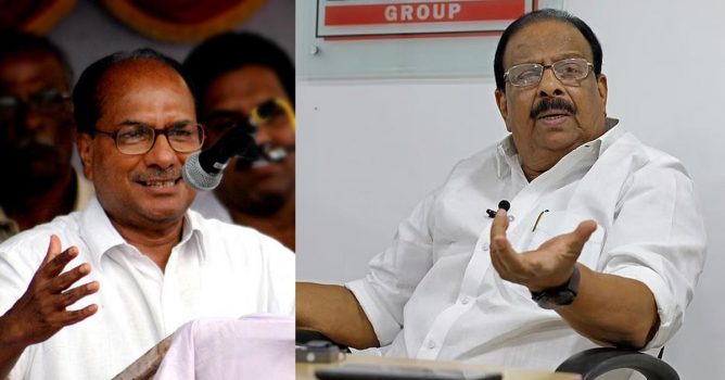 എ.കെ. ആന്റണി / കെ. സുധാകരന്‍ ak antony and k sudhakaran