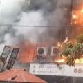 കോഴിക്കോട് പുതിയ ബസ് സ്റ്റാന്‍ഡിന് സമീപം തീപ്പിടുത്തം
