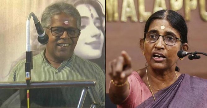 എന്‍.ആര്‍.മധു കെ.പി. ശശികല NR Madhu KP Sasikala