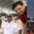 ഞങ്ങള്‍ സദസ്സിലുണ്ട് രാജീവ് ചന്ദ്രശേഖര്‍ വേദിയിലുമുണ്ടെന്ന് മുഹമ്മദ് റിയാസ്; നേരത്തെ സദസ്സിലെത്തി ഒറ്റയ്ക്ക് മുദ്രാവാക്യം വിളിച്ച് ബി.ജെ.പി അധ്യക്ഷന്‍
