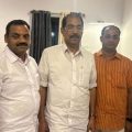 കെ.പി.സി.സി അധ്യക്ഷനോടൊപ്പം ധീരജ് വധക്കേസിലെ രണ്ട് പ്രതികള്‍, ഒപ്പം ഡീന്‍ കുര്യാക്കോസും