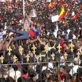 ആര്‍.സി.ബി വിജയാഘോഷത്തിനിടെ ദുരന്തം; തിക്കിലും തിരക്കിലും പെട്ട് ഏഴ് മരണം