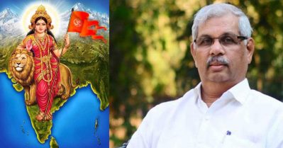 മുട്ടുമടക്കി രാജ്ഭവന്‍; ഔദ്യോഗിക പരിപാടികളില്‍ നിന്ന് കാവി കൊടിയേന്തിയ ഭാരതാംബയുടെ ചിത്രം ഒഴിവാക്കും