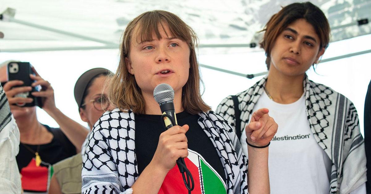 Greta Thunberg joins activists sailing from Italy to Gaza to break Israeli siege