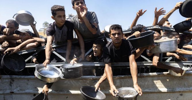 WFP says aid trucks have begun moving into Gaza