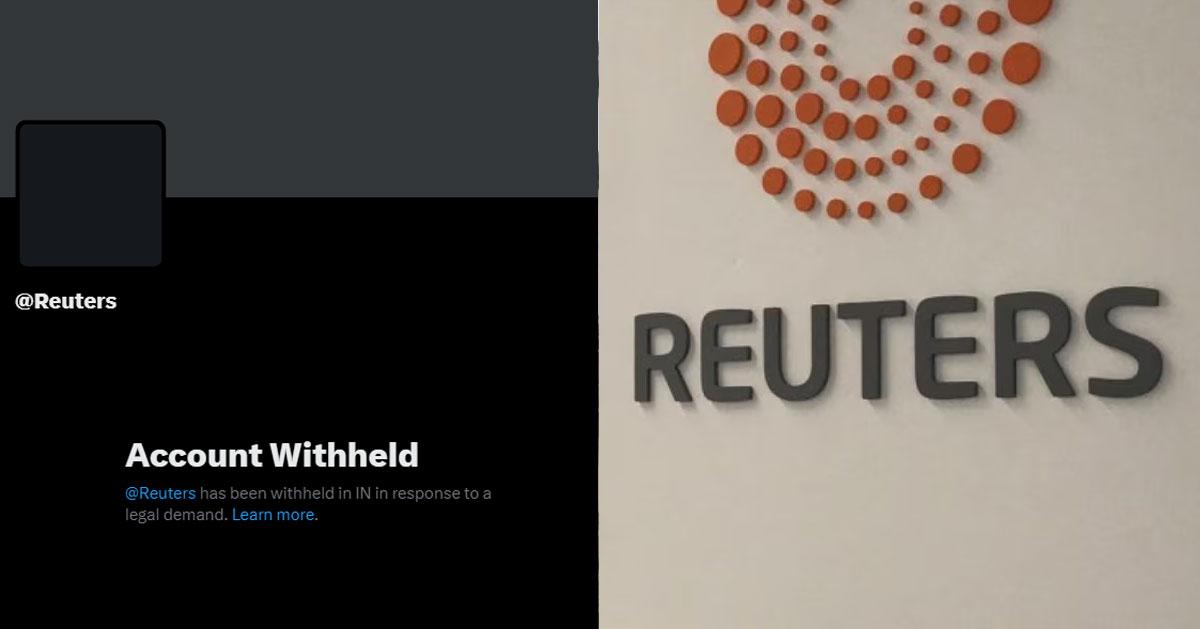 Reuters' X account in India frozen; Report says Centre has not requested action