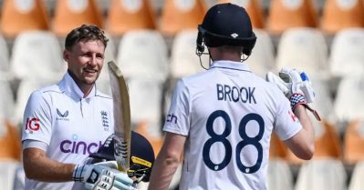 അര്‍ധ സെഞ്ച്വറി കൂട്ടുകെട്ടുമായി റൂട്ടും ബ്രൂക്കും; അഞ്ചാം ടെസ്റ്റില്‍ ഇംഗ്ലണ്ടിന് ഭേദപ്പെട്ട തുടക്കം