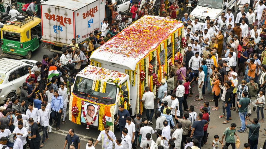 vijay rupani funeral
