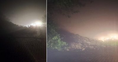 കണ്ണൂര്‍ പാല്‍ച്ചുരത്തില്‍ മണ്ണിടിച്ചില്‍; ഗതാഗതം തടസപ്പെട്ടു, രാത്രി യാത്രക്കാര്‍ക്ക് മുന്നറിയിപ്പുമായി ജില്ലാഭരണകൂടം