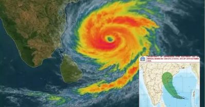 മൊന്‍ത ചുഴലിക്കാറ്റ് നാളെ തീരം തൊടും; മൂന്ന് സംസ്ഥാനങ്ങളിലെ സ്‌കൂളുകള്‍ക്ക് അവധി, അതിതീവ്ര ജാഗ്രത