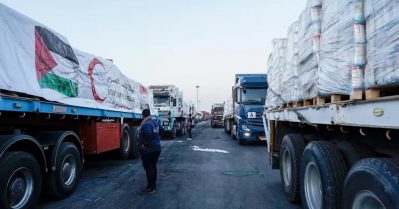 വെടിനിർത്തലിന് ശേഷം ഗസയിലേക്കുള്ള നൂറിലധികം സഹായങ്ങൾ ഇസ്രഈൽ തടഞ്ഞു: യു.എൻ