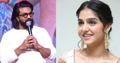 മെക്കയെ കാണാന്‍ ഹോളിവുഡ് ഹീറോയെ പോലെയുണ്ട്; അനശ്വര രാജന്റെ ആദ്യ തെലുങ്ക് ചിത്രത്തിന്റെ ട്രെയിലര്‍ പുറത്തുവിട്ട് രാംചരണ്‍