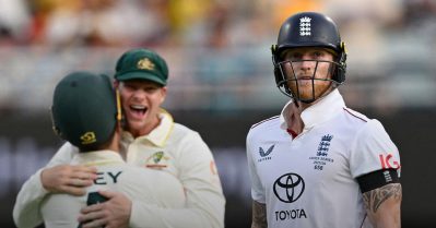 കങ്കാരുക്കള്‍ക്ക് ജയിക്കാന്‍ വേണ്ടത് വെറും 65 റണ്‍സ്; വീണ്ടും തകര്‍ന്നടിഞ്ഞ് ഇംഗ്ലണ്ട്