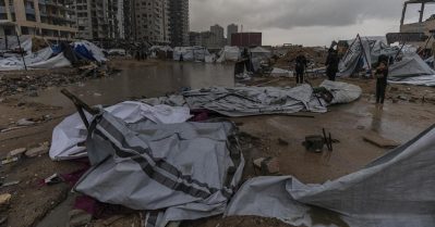 ഗസയിൽ മഴക്കെടുതി രൂക്ഷം; 55,000 കുടുംബങ്ങൾ ദുരിതത്തിലെന്ന് യു.എൻ