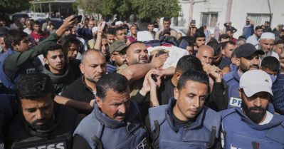 ഗസയിൽ 700 ലധികം മാധ്യമപ്രവർത്തകരുടെ ബന്ധുക്കളെ കൊലപ്പെടുത്തി ഇസ്രഈൽ: ഫലസ്തീൻ ജേർണലിസ്റ്റ് സിൻഡിക്കേറ്റ് ഫ്രീഡംസ്‌ കമ്മിറ്റി