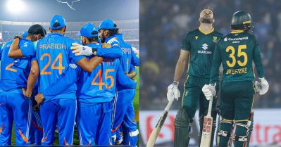 ഇന്ത്യയെ വിറപ്പിച്ച് നേടിയെടുത്ത വിജയം; കങ്കാരുക്കള്‍ക്കൊപ്പം പ്രോട്ടിയാസ്