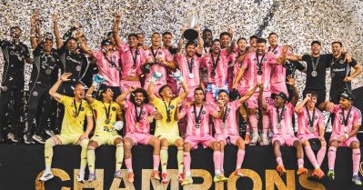 ലോകകപ്പിനോളവും ചാമ്പ്യന്‍സ് ലീഗിനോളവും വരില്ലെങ്കിലും ഇതും പ്രതികാരം തന്നെയല്ലേ; കപ്പുയര്‍ത്തി മെസി പട