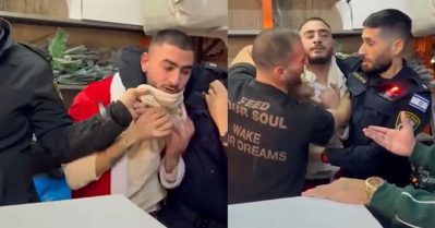 ക്രിസ്മസ് ആഘോഷത്തിനിടെ സാന്തക്ലോസിന്റെ വേഷം ധരിച്ചെത്തിയ ഫലസ്തീൻകാരനെ അറസ്റ്റ് ചെയ്ത് ഇസ്രഈൽ പൊലീസ്