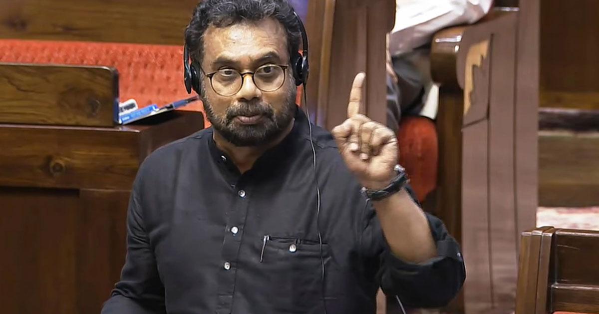  Health Cess; John Brittas' speech highlights neglect towards states in debate