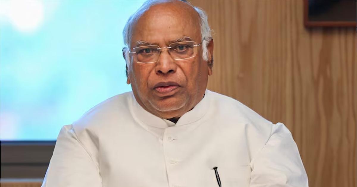 വന്ദേമാതരം അപമാനിച്ചെങ്കിൽ ഗാന്ധിക്കെതിരെയും കേസ് കൊടുക്കൂ: ഖാർഗെ