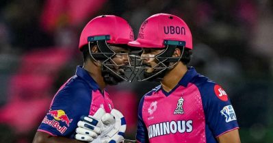 വിരാട് കോഹ്‌ലിയെയും രോഹിത് ശര്‍മയെയും പോലൊരു താരമാണ് സഞ്ജു ഭായി; മനസ് തുറന്ന് റിയാന്‍ പരാഗ്