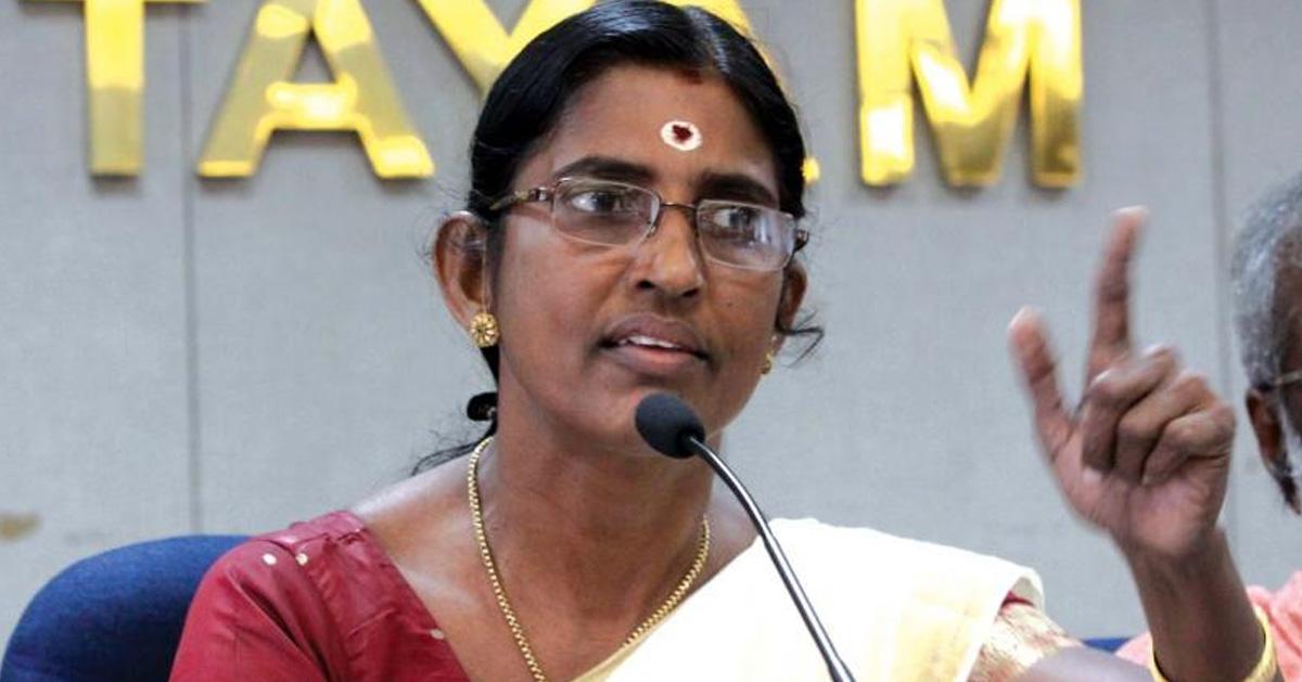 KP Sasikala has supported the school management's decision not to celebrate Christmas at Chinmaya School