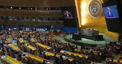 ഫലസ്തീന്‍ ജനതയുടെ സ്വയം നിര്‍ണയാകാവകാശം; യു.എന്‍ പ്രമേയത്തെ പിന്തുണച്ച് ഫലസ്തീന്‍ വിദേശകാര്യ മന്ത്രാലയം